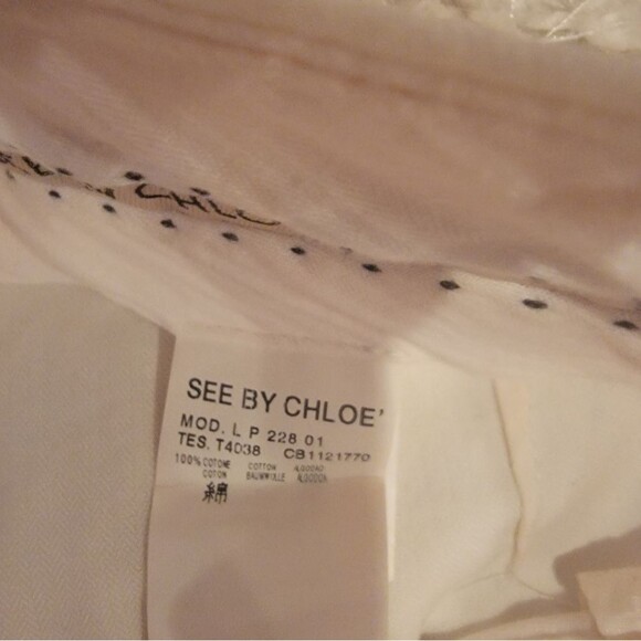 see by Chloe ankle pants size 4 - Picture 4 of 6